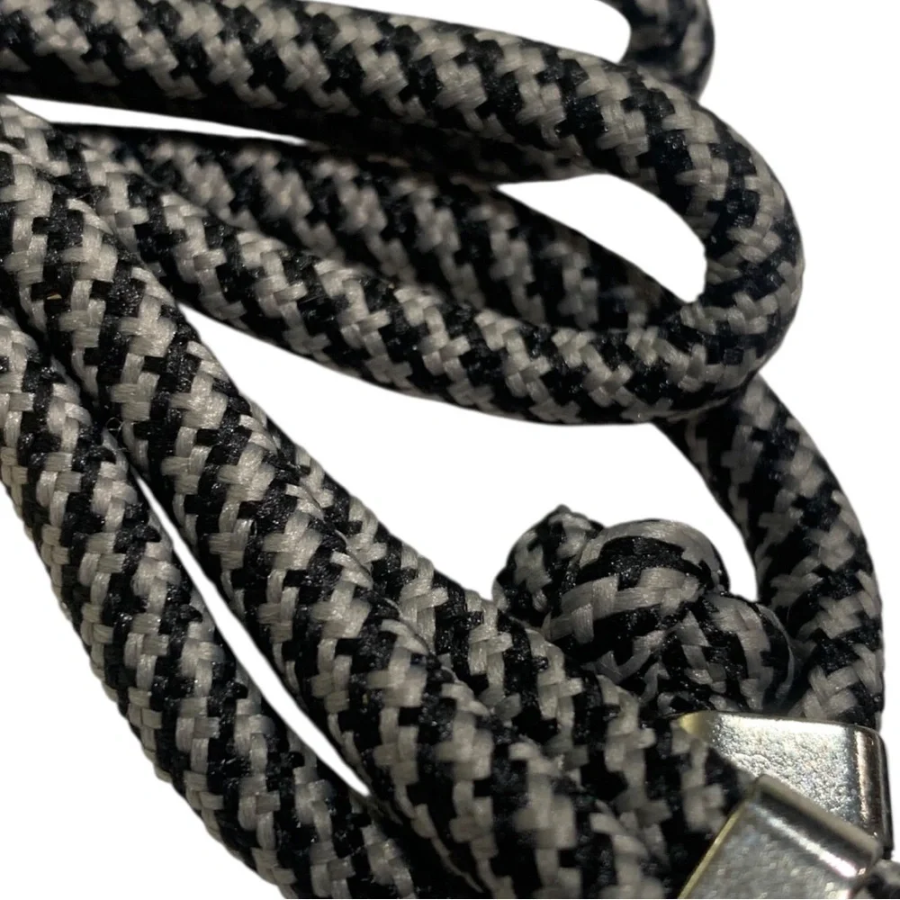 Black and White Phone Lanyard
